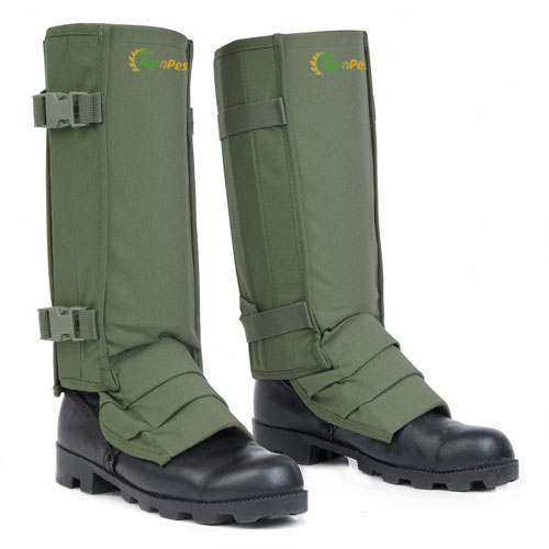Olive Drab Snake Gaiters with FREE Storage Bag